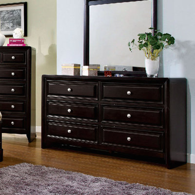 A&J Homes Studio Mattapan 6 Drawer Dresser