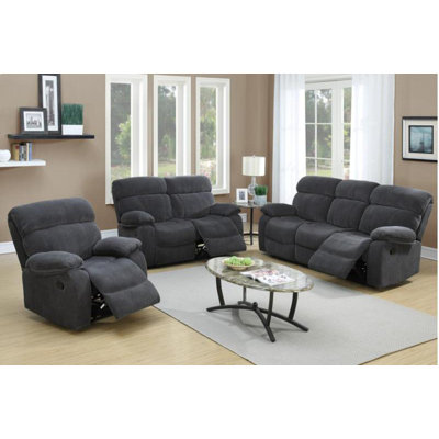 A&J Homes Studio Vivi Motion 3 Piece Living Room..