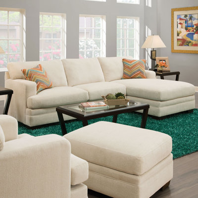 A&J Homes Studio Julie Reversible Chaise Sectional