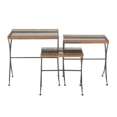 ABC Home Collection 3 Piece Nesting Tables