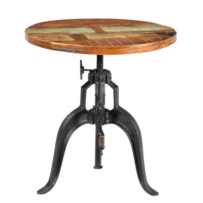 Taran Designs Santigo Adjustable Height Pub Table