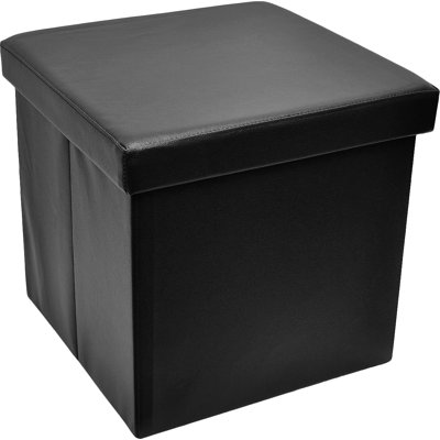 Sorbus Folding Storage Ottoman