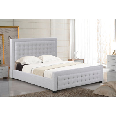Best Quality Furniture Upholstered Platform Bed