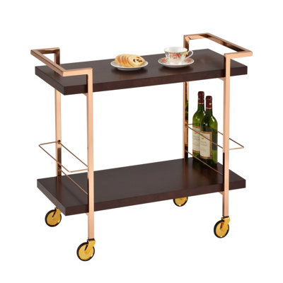 Design Guild Rolling Serving Cart