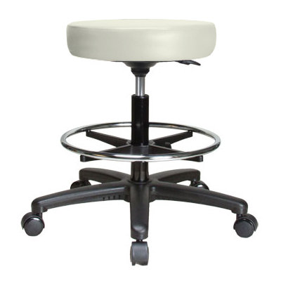 Perch Chairs & Stools Height Adjustable Swivel Stool with Foot Ring