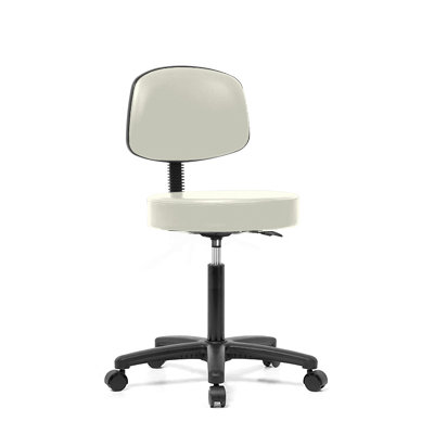 Perch Chairs & Stools Height Adjustable Exam Stool with Basic Backrest