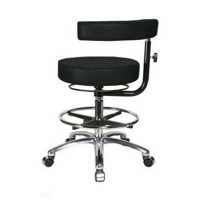Perch Chairs & Stools Height Adjustable Dental Stool with Procedure Arm