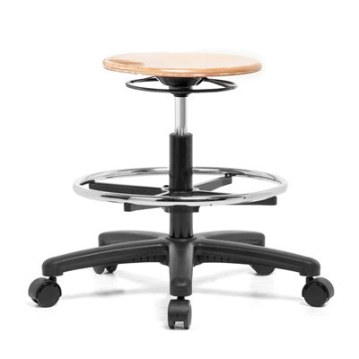 Perch Chairs & Stools Height Adjustable Stool with Foot Ring
