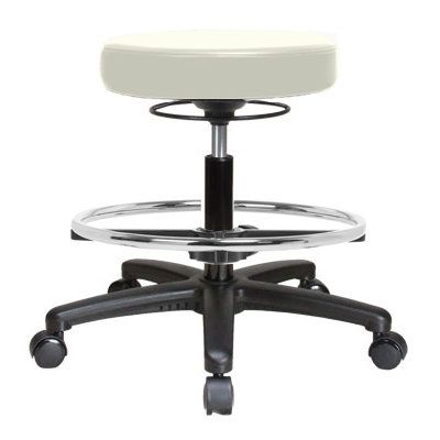 Perch Chairs & Stools Height Adjustable Massage Therapy Swivel Stool with Foot Ring
