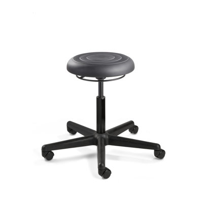 BEVCO ErgoLux Height Adjustable Backless Stool