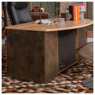 Urban 9-5 Bowfront Top Executive Desk