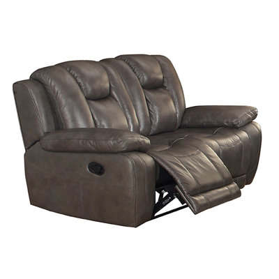 Coja Fleetwood Leather Reclining Loveseat