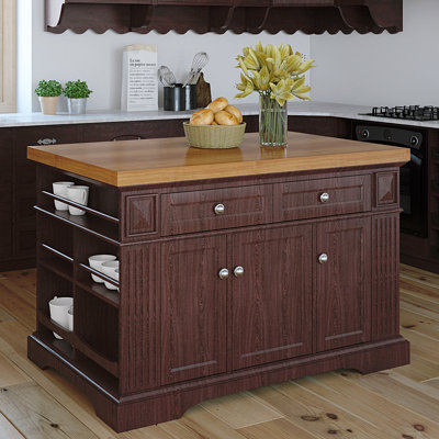 222 Fifth Furniture Greenwich Kitchen Island wit..