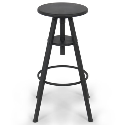 Belleze Adjustable Height Swivel Bar Stool