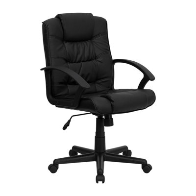 Offex Mid-Back Leather Executive Chair