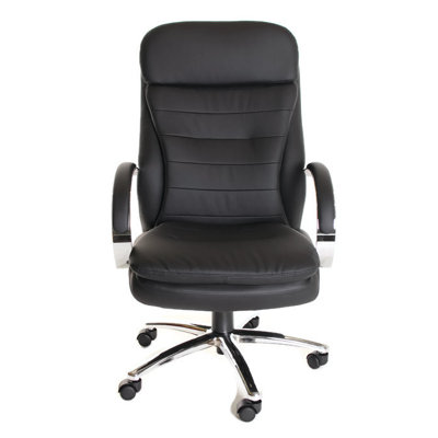 TimeOffice Furniture High-Back Leather Executive Chair