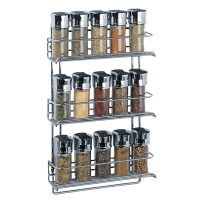 Spice Rack Reviews oia chrome wall mount spice rack reviews wayfair Spice Rack Reviews oia chrome wall mount spice rack reviews wayfair