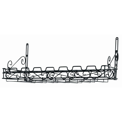 Concept Housewares Wall Mounted Wine Glass Rack