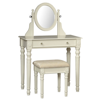 Linon Lorraine Vanity Set with Mirror