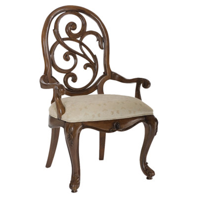 American Drew Jessica Mcclintock Splat Back Arm Chair