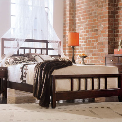 American Drew Tribecca Panel Bed