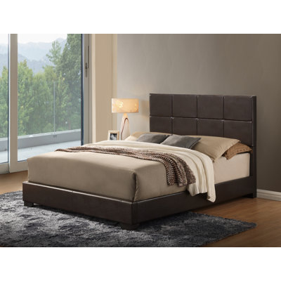 Global Furniture USA Upholstered Panel Bed