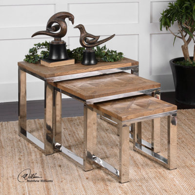Uttermost Hesperos 3 Piece Nesting Table Set