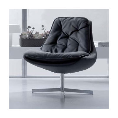 Bontempi Casa Daya Leather Chair