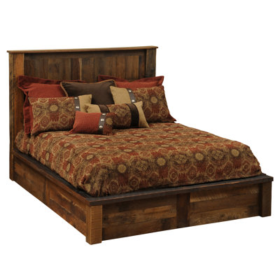 Fireside Lodge Platform Bed