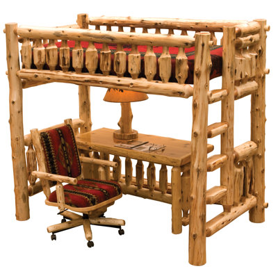 Fireside Lodge Cedar Loft Bed