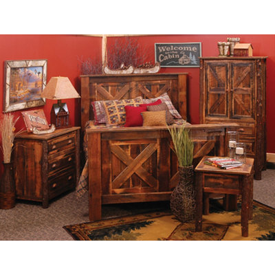 Fireside Lodge Reclaimed Barnwood Panel Customiz..