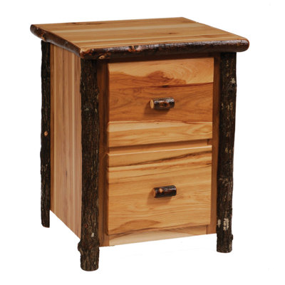 Fireside Lodge Hickory 2-Drawer File C..