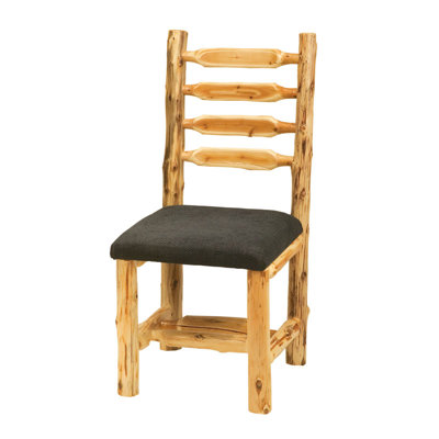 Fireside Lodge Traditional Cedar Log Upholstered..