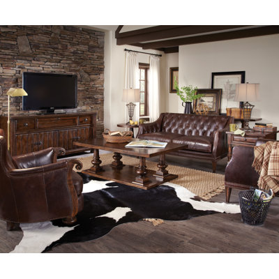 A.R.T. Whiskey Oak Coffee Table Set