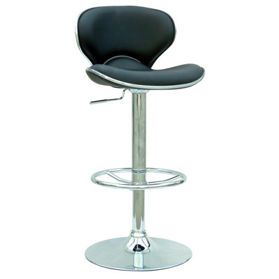 Chintaly Imports Adjustable Height Swivel Bar Stool