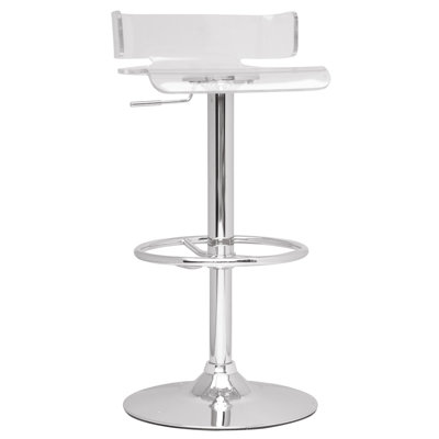 Chintaly Imports Adjustable Height Swivel Bar Stool