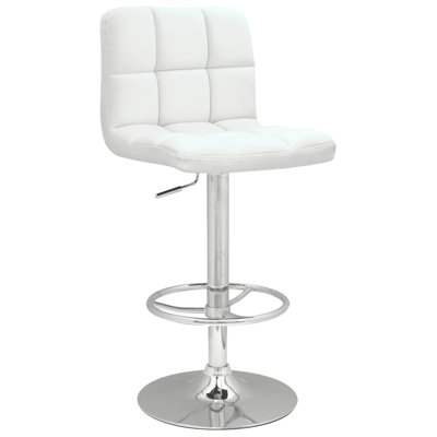 Chintaly Imports Adjustable Height Swivel Bar Stool