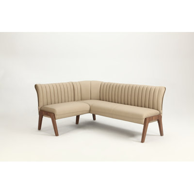 Wade Logan Kaysen Upholstered Kitchen Bench