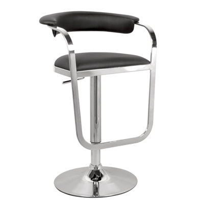 Chintaly Imports Adjustable Height Swivel Bar Stool