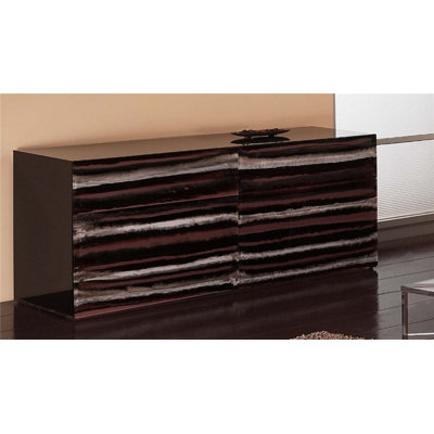 Shahrooz Contempo Acrylic 6 Drawer Dresser