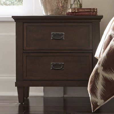 Rosalind Wheeler Dunamoy 2 Drawer Nightstand