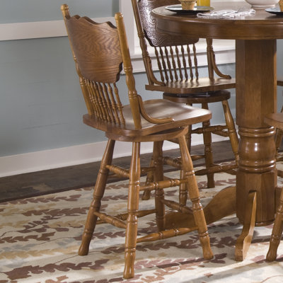 Rosalind Wheeler Kendrick Swivel Bar Stool