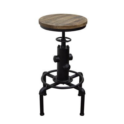 Diamond Sofa Brooklyn Adjustable Height Bar Stool