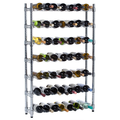 Oenophilia Epicurean 91 Bottle Floor Wine Rack