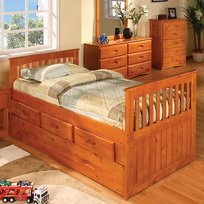 Discovery World Furniture Weston Twin Panel Cust..
