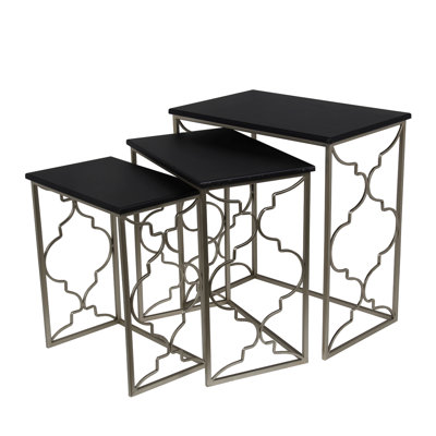 Mercer41 Cambron 3 Piece Nesting Tables