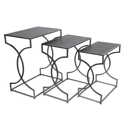 Mercer41 Cahn 3 Piece Nesting Tables