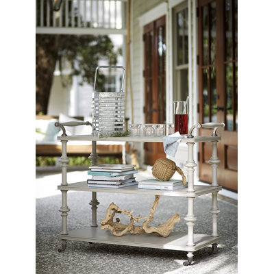 Paula Deen Home Dogwood Serving Cart