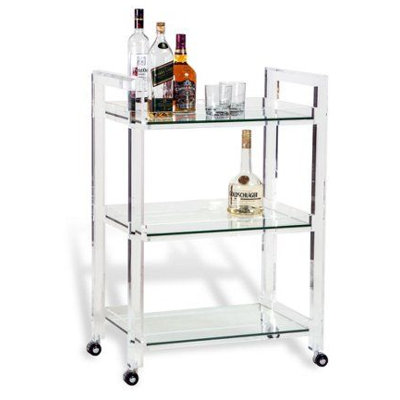 Interlude Ava Bar Serving Cart