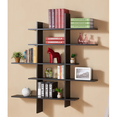 latitude run 5 shelf asymetric wall shelf reviews wayfair latitude run 5 shelf asymetric wall shelf reviews wayfair